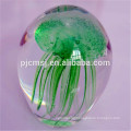 Cheap crystal ball with Jellyfish inside for Holiday Gifts or Souvenir